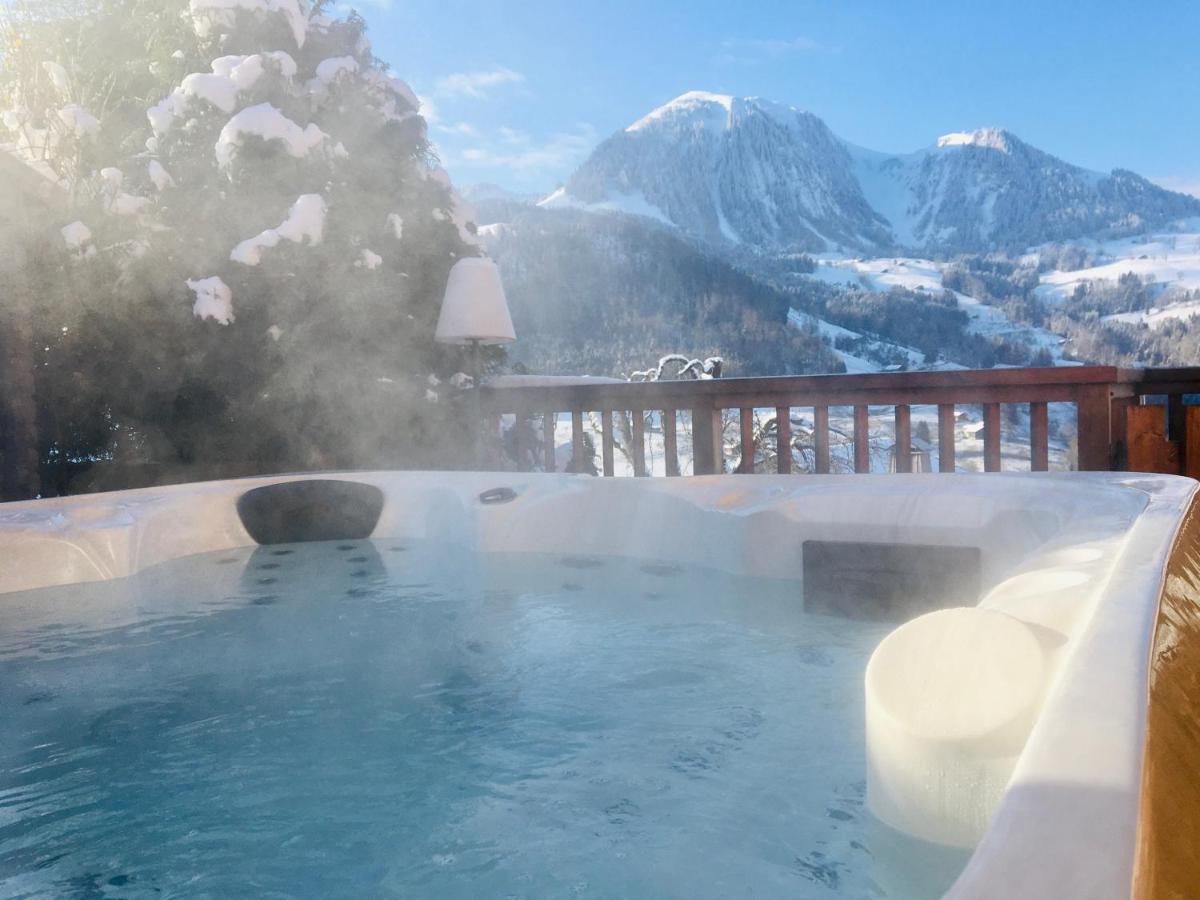 Le Paret Chambres D'Hotes De Charme & Spa Manigod Exterior photo