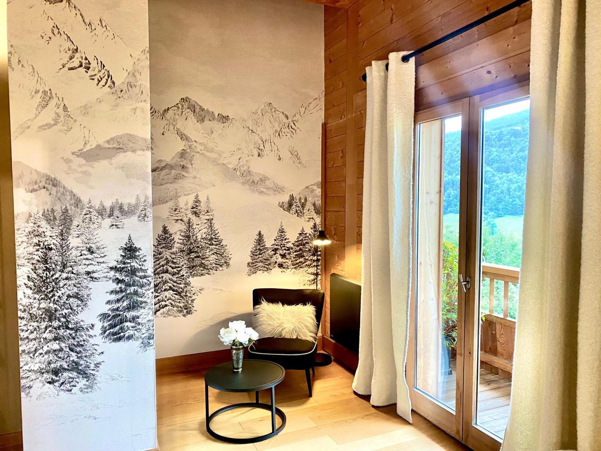 Le Paret Chambres D'Hotes De Charme & Spa Manigod Exterior photo